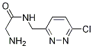 2-AMino-N-(6-chloro-pyridazin-3-ylMethyl)-acetaMide Struktur