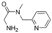 2-AMino-N-Methyl-N-pyridin-2-ylMethyl-acetaMide Struktur