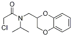 2-Chloro-N-(2,3-dihydro-benzo[1,4]dioxin-2-ylMethyl)-N-isopropyl-acetaMide Struktur