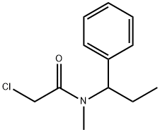 2-Chloro-N-Methyl-N-(1-phenyl-propyl)-acetaMide Struktur