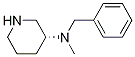 Benzyl-Methyl-(R)-piperidin-3-yl-aMine Struktur