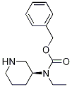 Ethyl-(S)-piperidin-3-yl-carbaMic acid benzyl ester Struktur