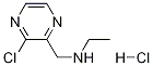 N-((3-chloropyrazin-2-yl)Methyl)ethanaMine hydrochloride Struktur