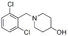 1-(2,6-dichlorobenzyl)piperidin-4-ol Struktur