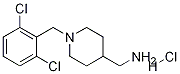 [1-(2,6-Dichloro-benzyl)-piperidin-4-yl]-methyl-amine hydrochloride Struktur