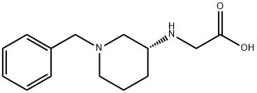 ((R)-1-Benzyl-piperidin-3-ylaMino)-acetic acid Struktur