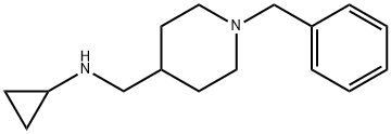 (1-Benzyl-piperidin-4-ylMethyl)-cyclopropyl-aMine Struktur