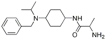 (1R,4R)-(S)-2-AMino-N-[4-(benzyl-isopropyl-aMino)-cyclohexyl]-propionaMide Struktur