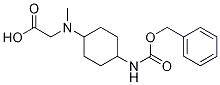 (1R,4R)-[(4-BenzyloxycarbonylaMino-cyclohexyl)-Methyl-aMino]-acetic acid Struktur