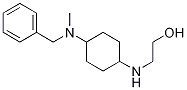 (1R,4R)-2-[4-(Benzyl-Methyl-aMino)-cyclohexylaMino]-ethanol Struktur