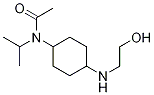 (1R,4R)-N-[4-(2-Hydroxy-ethylaMino)-cyclohexyl]-N-isopropyl-acetaMide Struktur