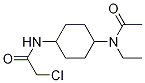 (1R,4R)-N-[4-(Acetyl-ethyl-aMino)-cyclohexyl]-2-chloro-acetaMide Struktur