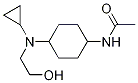 (1R,4R)-N-{4-[Cyclopropyl-(2-hydroxy-ethyl)-aMino]-cyclohexyl}-acetaMide Struktur