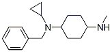 (1R,4R)-N-Benzyl-N-cyclopropyl-N'-Methyl-cyclohexane-1,4-diaMine Struktur