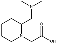 (2-DiMethylaMinoMethyl-piperidin-1-yl)-acetic acid Struktur