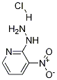 (3-Nitro-pyridin-2-yl)-hydrazine hydrochloride Struktur