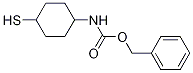 (4-Mercapto-cyclohexyl)-carbaMic acid benzyl ester Struktur