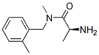 (S)-2-AMino-N-Methyl-N-(2-Methyl-benzyl)-propionaMide Struktur