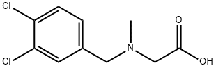 [(3,4-Dichloro-benzyl)-Methyl-aMino]-acetic acid Struktur