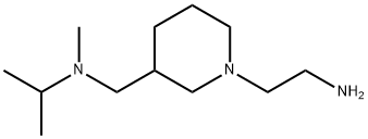 [1-(2-AMino-ethyl)-piperidin-3-ylMethyl]-isopropyl-Methyl-aMine Struktur