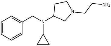 [1-(2-AMino-ethyl)-pyrrolidin-3-yl]-benzyl-cyclopropyl-aMine Struktur