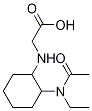 [2-(Acetyl-ethyl-aMino)-cyclohexylaMino]-acetic acid Struktur