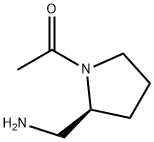 1-((S)-2-AMinoMethyl-pyrrolidin-1-yl)-ethanone Struktur