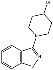 1-Benzo[d]isothiazol-3-yl-piperidin-4-ol Struktur