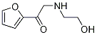 1-Furan-2-yl-2-(2-hydroxy-ethylaMino)-ethanone Struktur