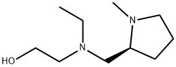 2-[Ethyl-((S)-1-Methyl-pyrrolidin-2-ylMethyl)-aMino]-ethanol Struktur