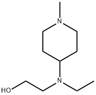 2-[Ethyl-(1-Methyl-piperidin-4-yl)-aMino]-ethanol Struktur