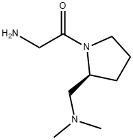 2-AMino-1-((S)-2-diMethylaMinoMethyl-pyrrolidin-1-yl)-ethanone Struktur