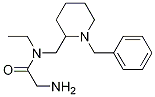 2-AMino-N-(1-benzyl-piperidin-2-ylMethyl)-N-ethyl-acetaMide Struktur