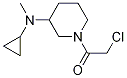 2-Chloro-1-[3-(cyclopropyl-Methyl-aMino)-piperidin-1-yl]-ethanone Struktur