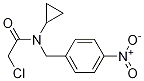 2-Chloro-N-cyclopropyl-N-(4-nitro-benzyl)-acetaMide Struktur