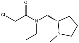 2-Chloro-N-ethyl-N-((S)-1-Methyl-pyrrolidin-2-ylMethyl)-acetaMide Struktur