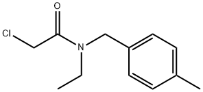 2-Chloro-N-ethyl-N-(4-Methyl-benzyl)-acetaMide Struktur