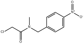 2-Chloro-N-Methyl-N-(4-nitro-benzyl)-acetaMide Struktur