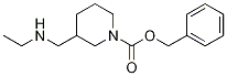 3-EthylaMinoMethyl-piperidine-1-carboxylic acid benzyl ester Struktur