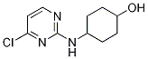 4-(4-Chloro-pyriMidin-2-ylaMino)-cyclohexanol Struktur