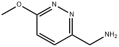 C-(6-Methoxy-pyridazin-3-yl)-MethylaMine Struktur