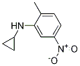 Cyclopropyl-(2-Methyl-5-nitro-phenyl)-aMine Struktur