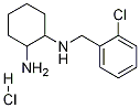 N-(2-Chloro-benzyl)-cyclohexane-1,2-diamine hydrochloride Struktur