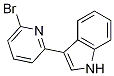 3-(6-Bromo-pyridin-2-yl)-1H-indole Struktur