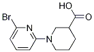 6'-Bromo-3,4,5,6-tetrahydro-2H-[1,2']bipyridinyl-3-carboxylic acid Struktur