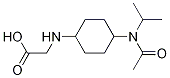 (1R,4R)-[4-(Acetyl-isopropyl-aMino)-cyclohexylaMino]-acetic acid Struktur