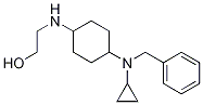 (1R,4R)-2-[4-(Benzyl-cyclopropyl-aMino)-cyclohexylaMino]-ethanol Struktur