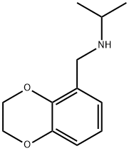 (2,3-Dihydro-benzo[1,4]dioxin-5-ylMethyl)-isopropyl-aMine Struktur