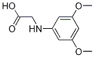 (3,5-DiMethoxy-phenylaMino)-acetic acid Struktur