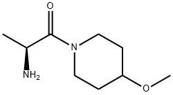 (S)-2-AMino-1-(4-Methoxy-piperidin-1-yl)-propan-1-one Struktur